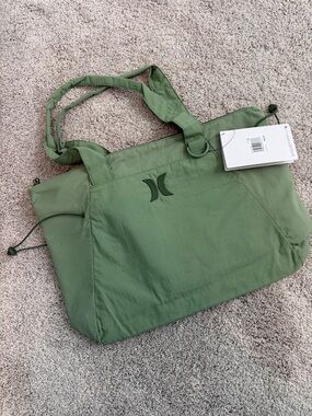 Hurley Sage Green Horizon Shopper Tote